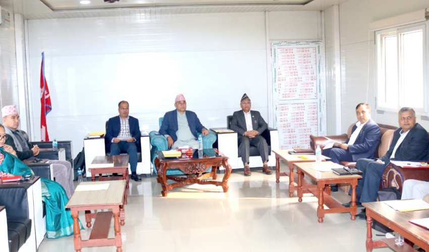 शहीद दशरथ चन्द स्वास्थ्य विज्ञान विश्वविद्यालयमा जनशक्ति विस्तारबारे छलफल