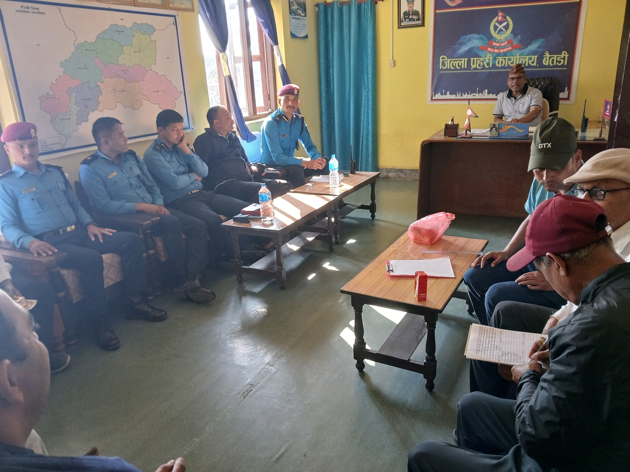 बैतडीमा नयाँ डिएसपी मिश्र हाजिर