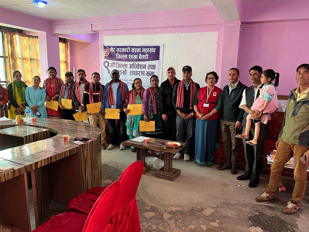 गैसस महासंघ बैतडीको अध्यक्षमा अवस्थी 