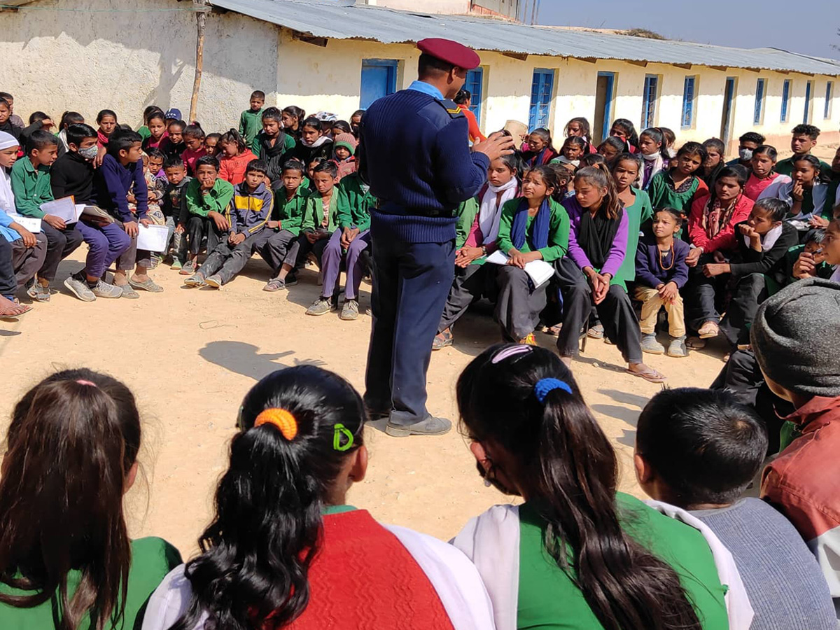 समुदाय–प्रहरी साझेदारी कार्यक्रमः बालविवाह न्युनिकरण तथा रोकथाम सम्बन्धि सचेतना