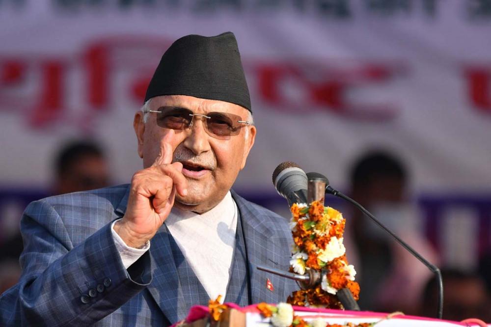 नेकपा एमाले अध्यक्ष ओली बैतडी आउँदै 