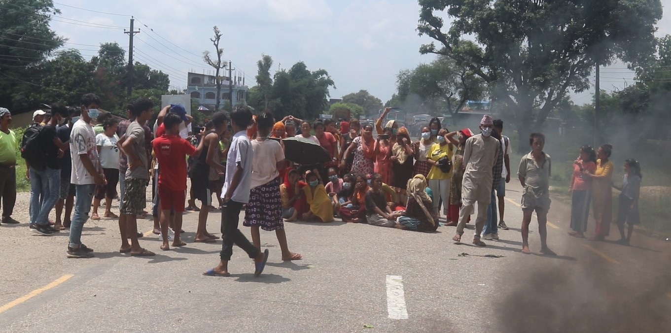 साउन ३१ देखि हराइरहेकी किशोरीको शव भेटियो, सत्यतथ्य पत्ता लगाउन माग गर्दै राजमार्ग अवरुद्ध