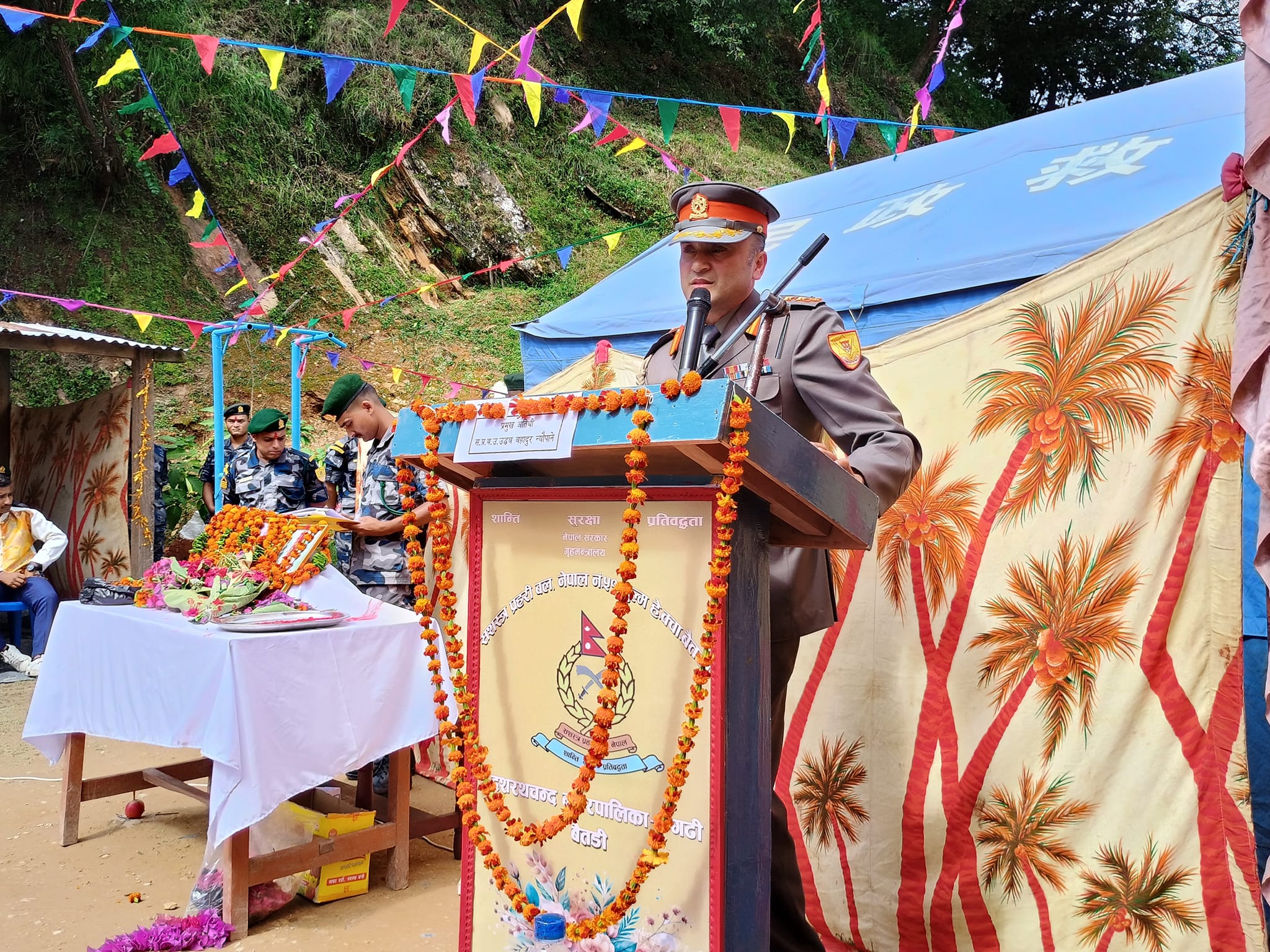सशस्त्र प्रहरी बल बैतडीले मनायो छैठौं बार्षिकोत्सव