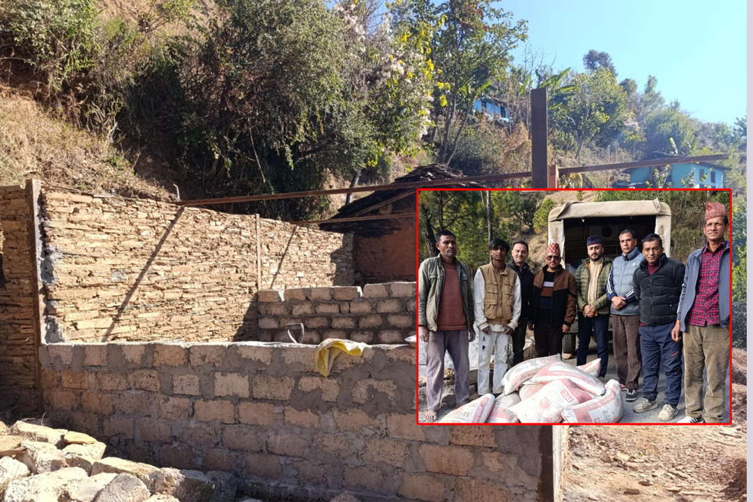 आमा–बुवा गुमाएका बैतडीका नवीन र गौराको घर निर्माणमा राप्रपा नेता चन्दको सहयोग 