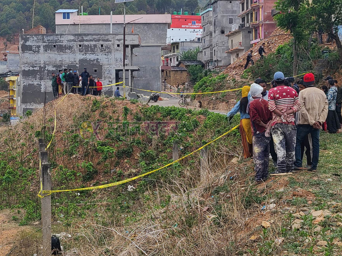 बैतडीमा सडक निर्माणका लागि ल्याएको गिट्टीमा मान्छेको टाउको भेटिएपछि ...