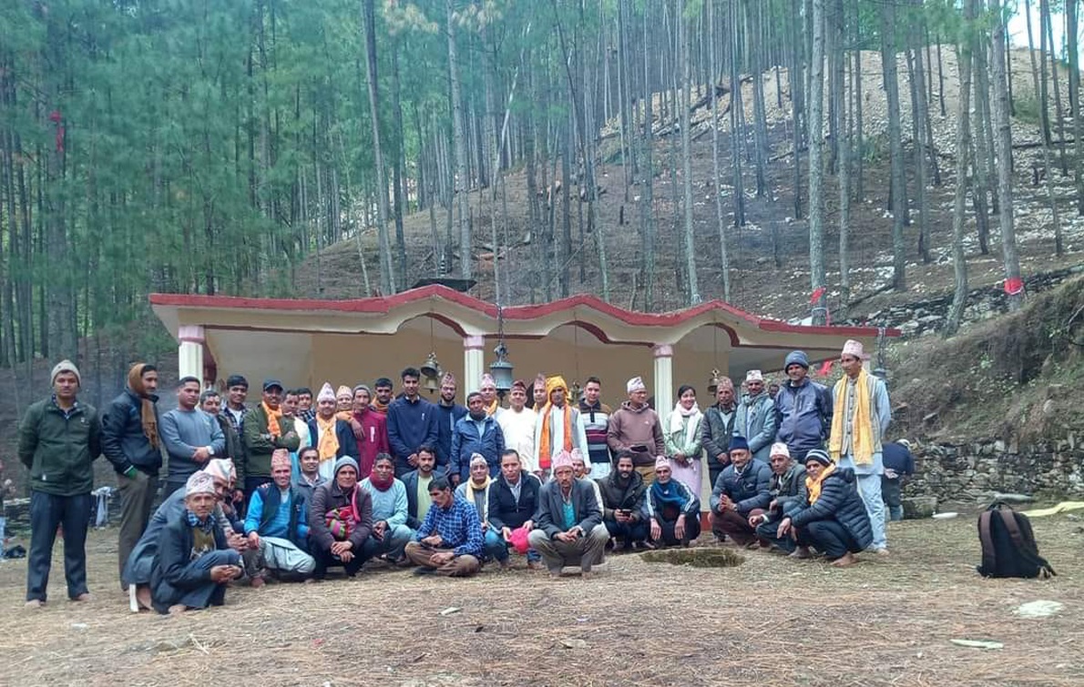 बैतडीको प्रसिद्ध अनिरुद्र  मन्दिरमा जात्रा सम्पन्न