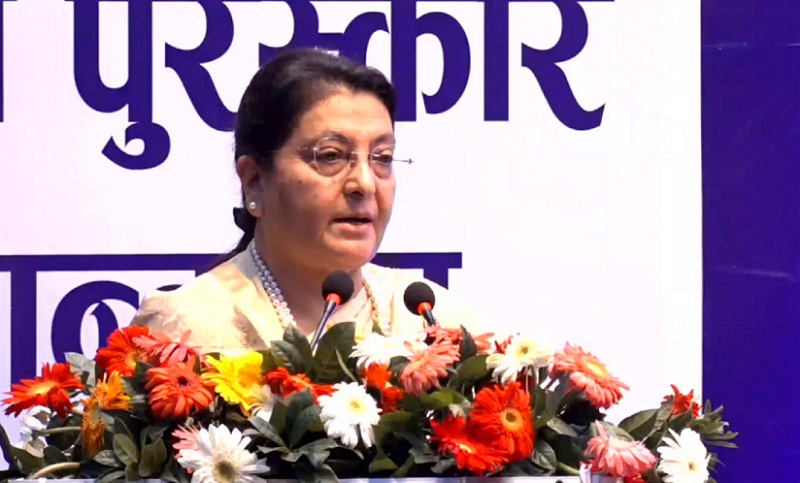 पूर्वराष्ट्रपति भण्डारीद्वारा सक्रिय राजनीतिमा फर्किएको घोषणा