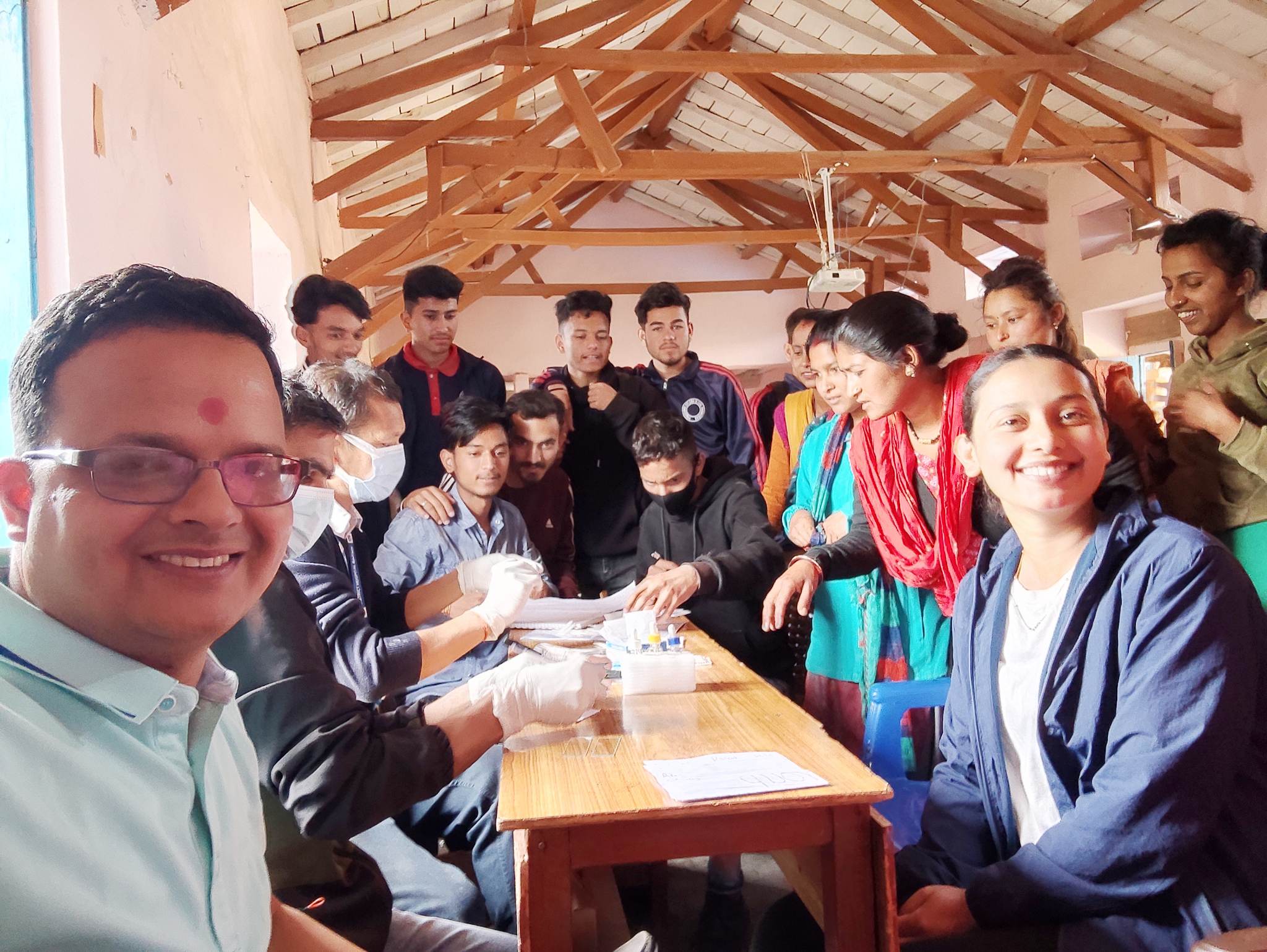 बैतडीमा रक्त समूह पहिचान, आवश्यता परेको बेला रक्तदान गर्न सहज हुने 