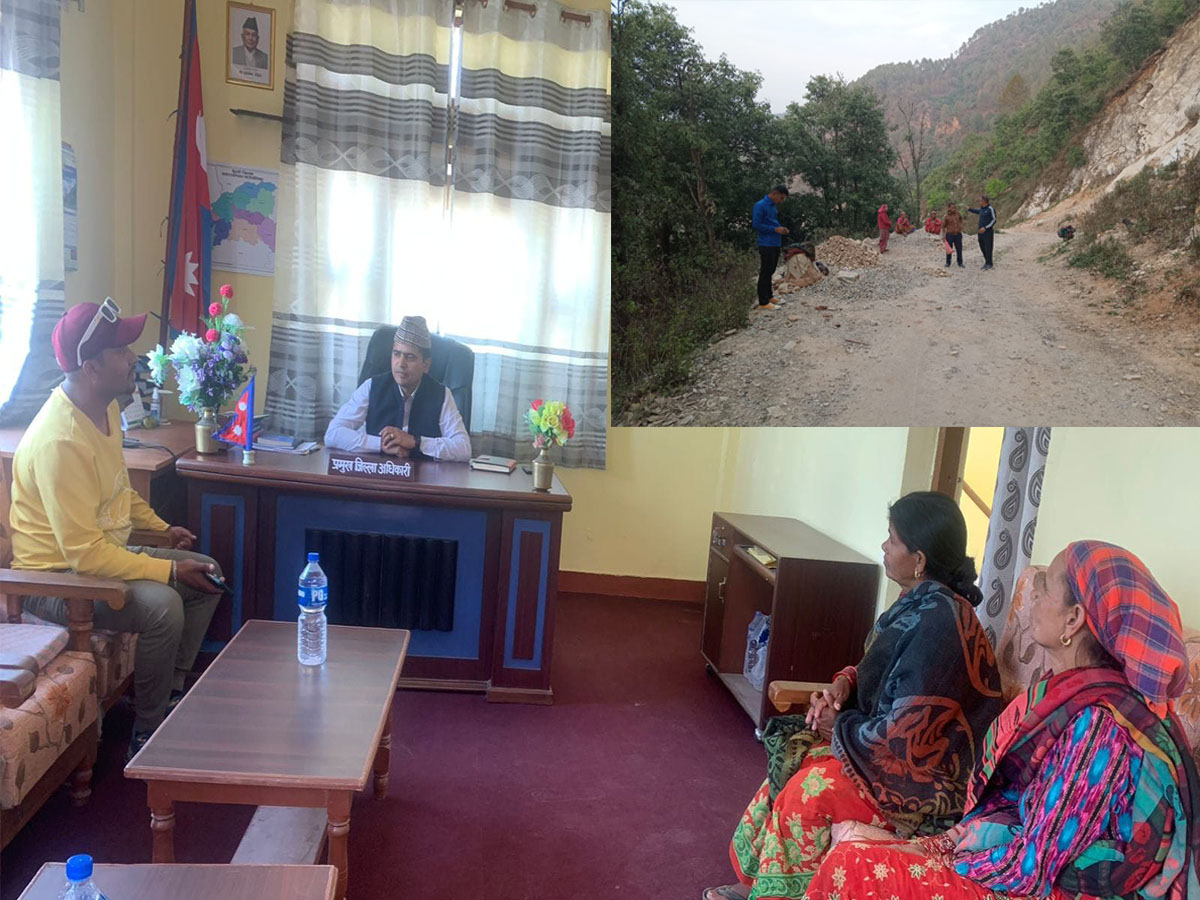 सिडिओको  पहलमा मजदुरले पाए ज्याला