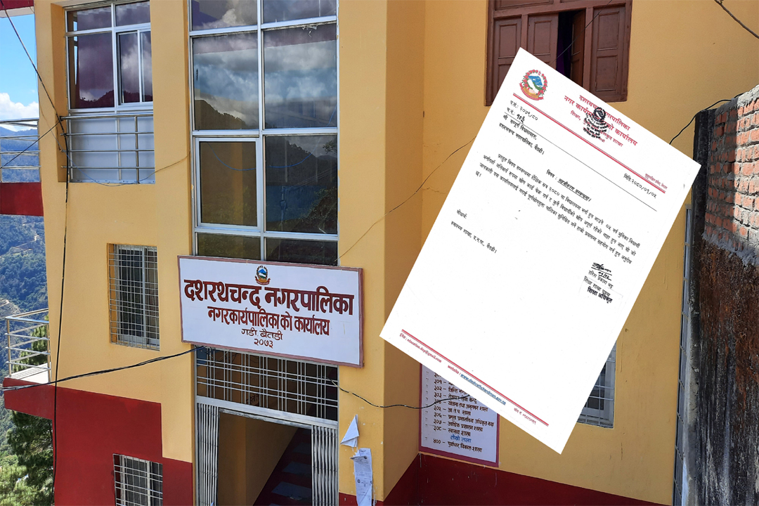 बैतडीको दनपामा विद्यार्थी भर्ना हुँदा खोप कार्ड अनिवार्य 