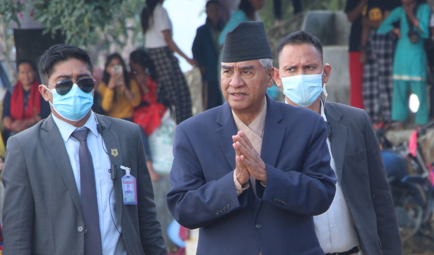 उपचारका लागि शेरबहादुर देउवा सिंगापुर प्रस्थान 