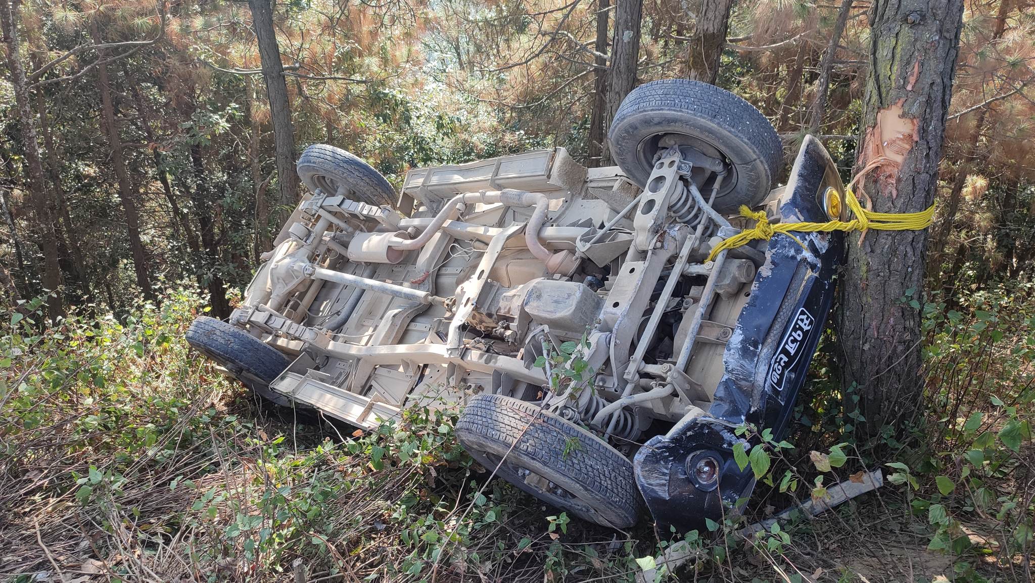 गोकुलेश्वरबाट बैतडी सदरमुकामका लागि छुटेको जिप दुर्घटना 