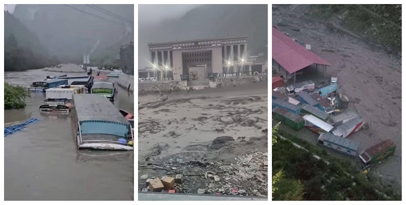 रसुवा बाढी अपडेट : नौ जनाको शव फेला, १९ जना अझै बेपत्ता