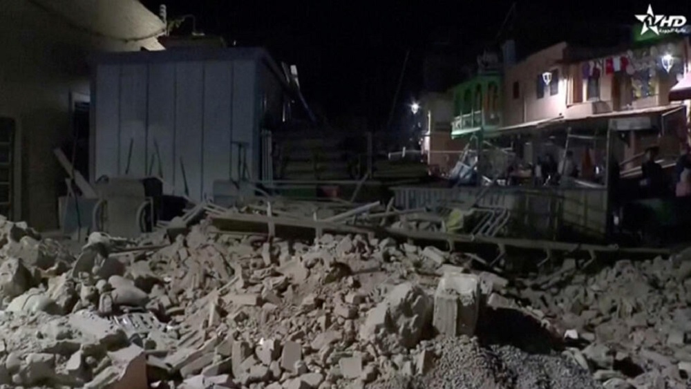मोरक्को भूकम्पः ८ सय २०जनाको मृत्यु