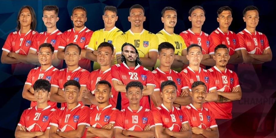 साफको उपविजेता नेपाली राष्ट्रिय फुटबल टोली आज स्वदेश फर्कदै