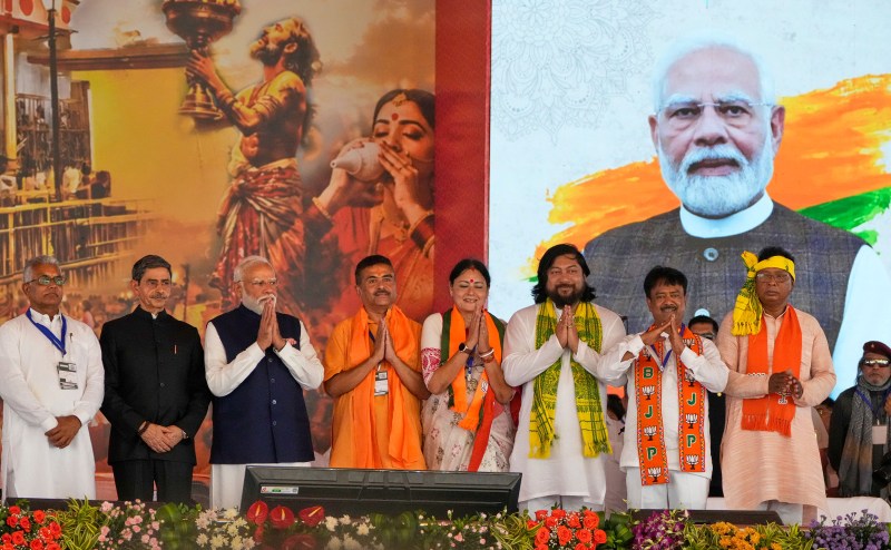 भारतको पश्चिम बङ्गालमा पहिलो पटक भाजपा सरकार बन्यो