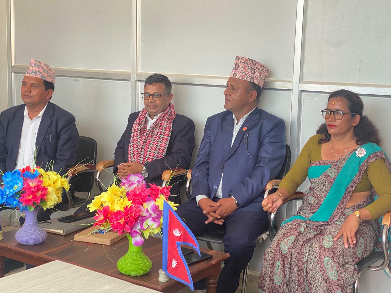 पुर्चौंडीमा हाजिर भए नयाँ प्रमुख प्रशासकीय अधिकृत पोखरेल 