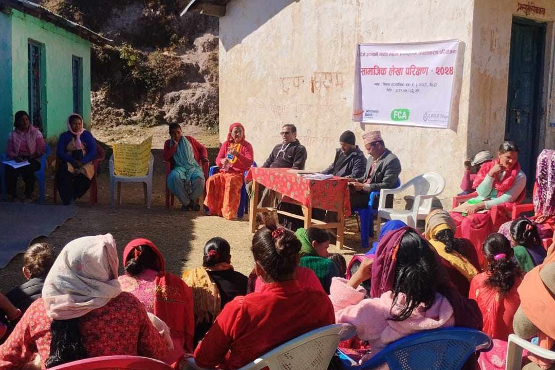 ‘दिगो आम्दानीमार्फत महिला उद्यमीहरुको सशक्तीकरण परियोजना’: सिगासमा ४२ लाख खर्च