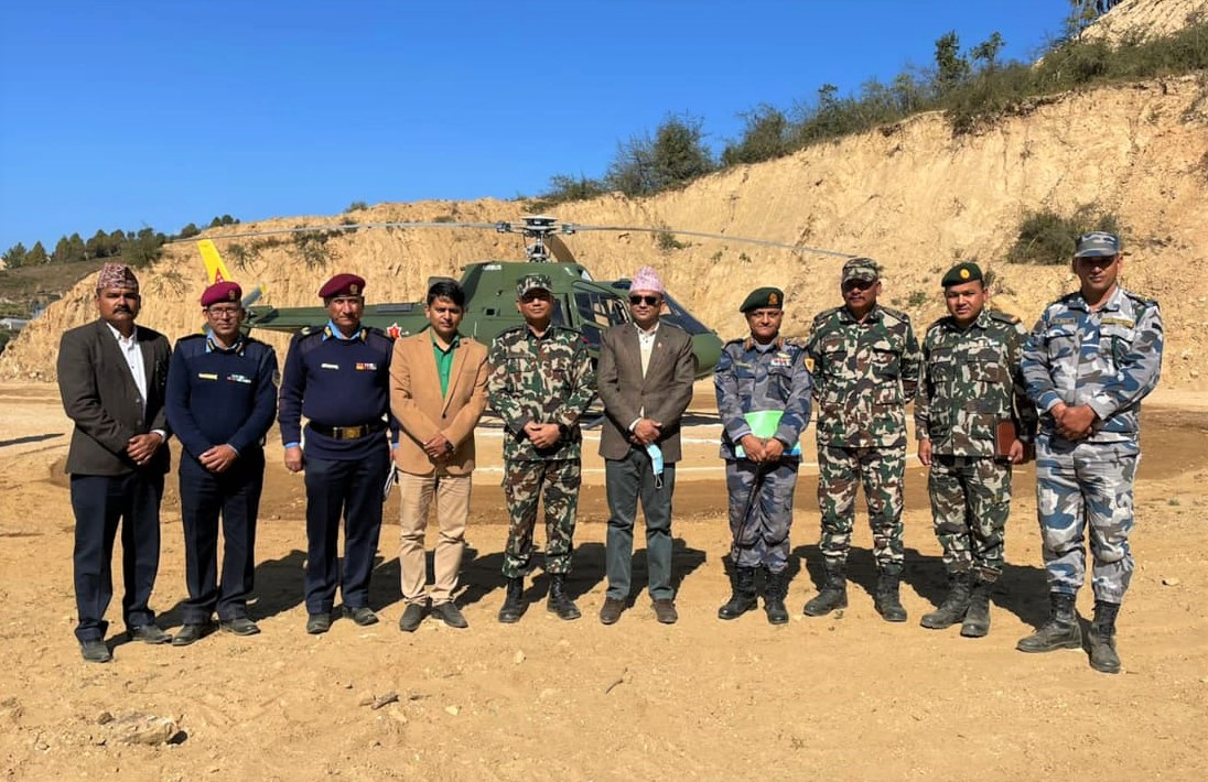 सुदूरपश्चिम प्रदेश कमाण्ड पोष्टद्वारा बैतडीको शान्ति सुरक्षा बारे अनुगमन