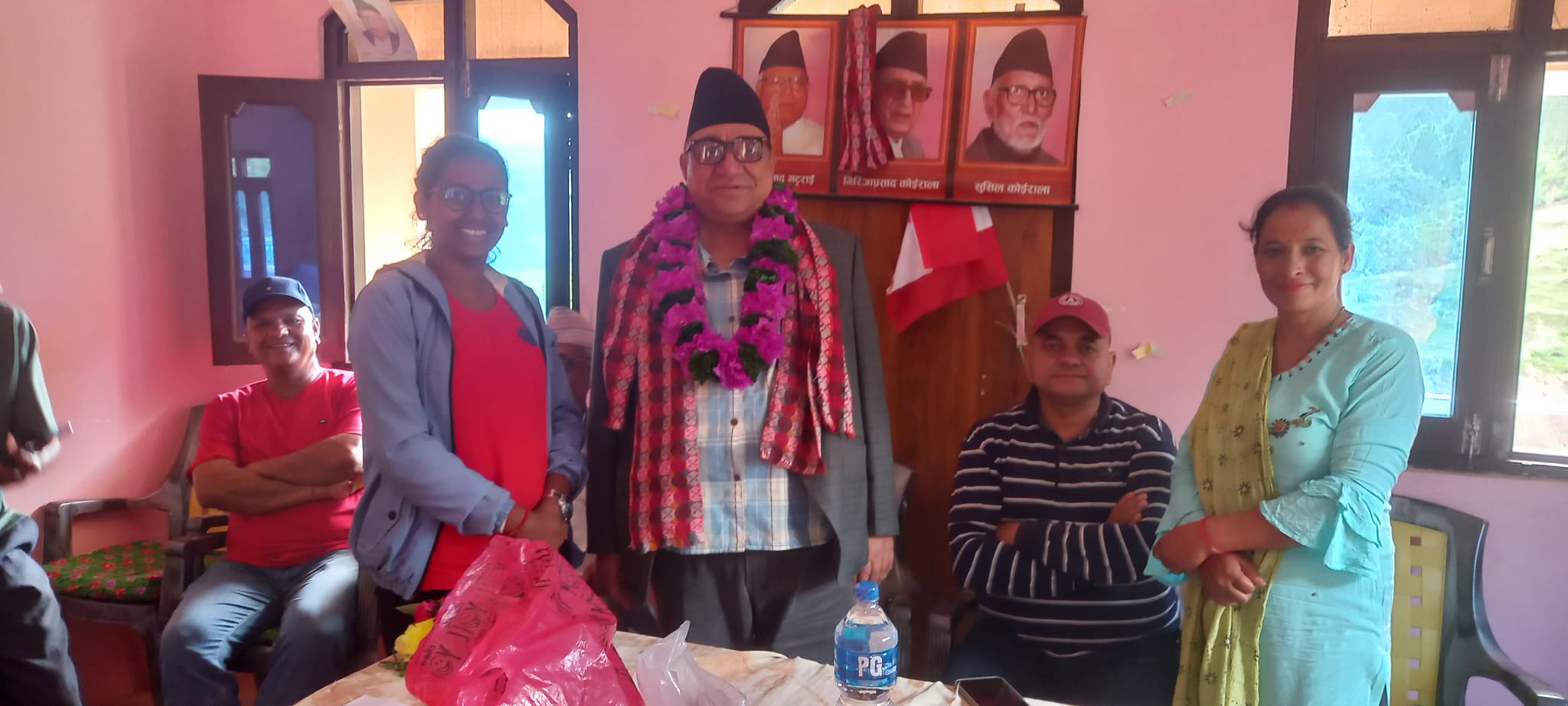 सुदूरपश्चिमका कानुन मन्त्री भट्टलाई गृह जिल्ला बैतडीमा स्वागत 