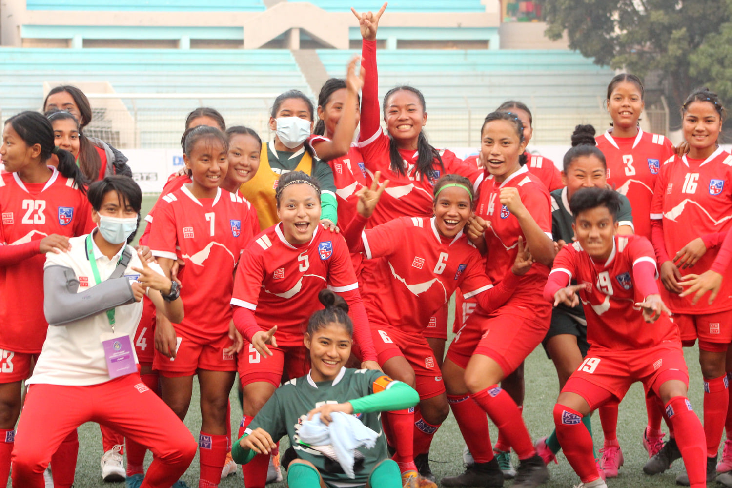 १९ वर्षमुनिको महिला साफ च्याम्पियनसिपमा आज नेपाल र भुटान खेल्दै